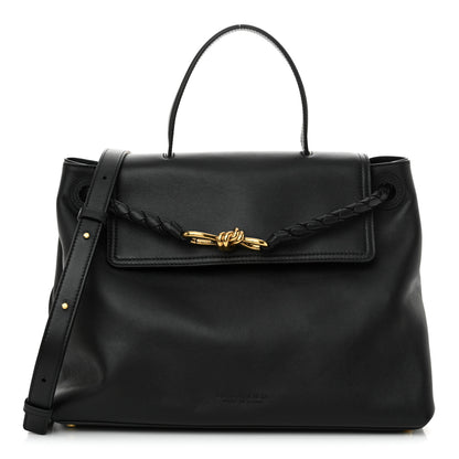 Bottega Veneta Silky Calfskin Medium Ciao Ciao Black 1 of 12