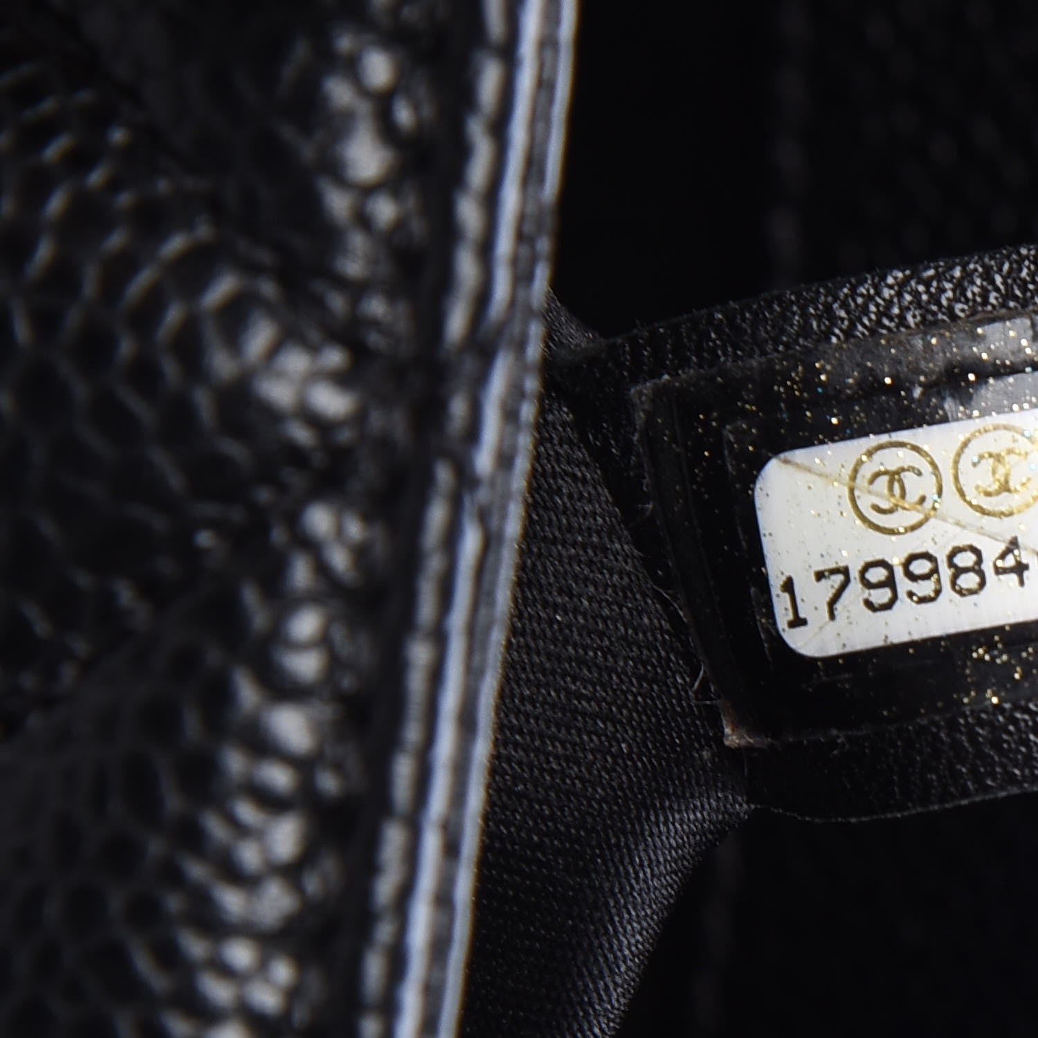Chanel Caviar Quilted Grand Shopping Tote GST Black 5 of 9