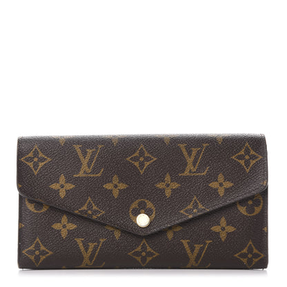 Louis Vuitton Monogram Sarah Wallet NM 1 of 7