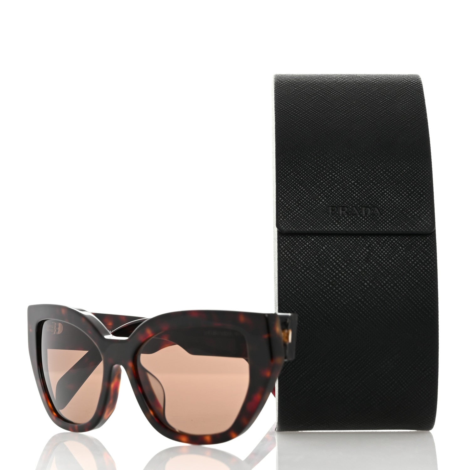 Prada Acetate Sunglasses SPR A09-F Tortoise 8 of 8