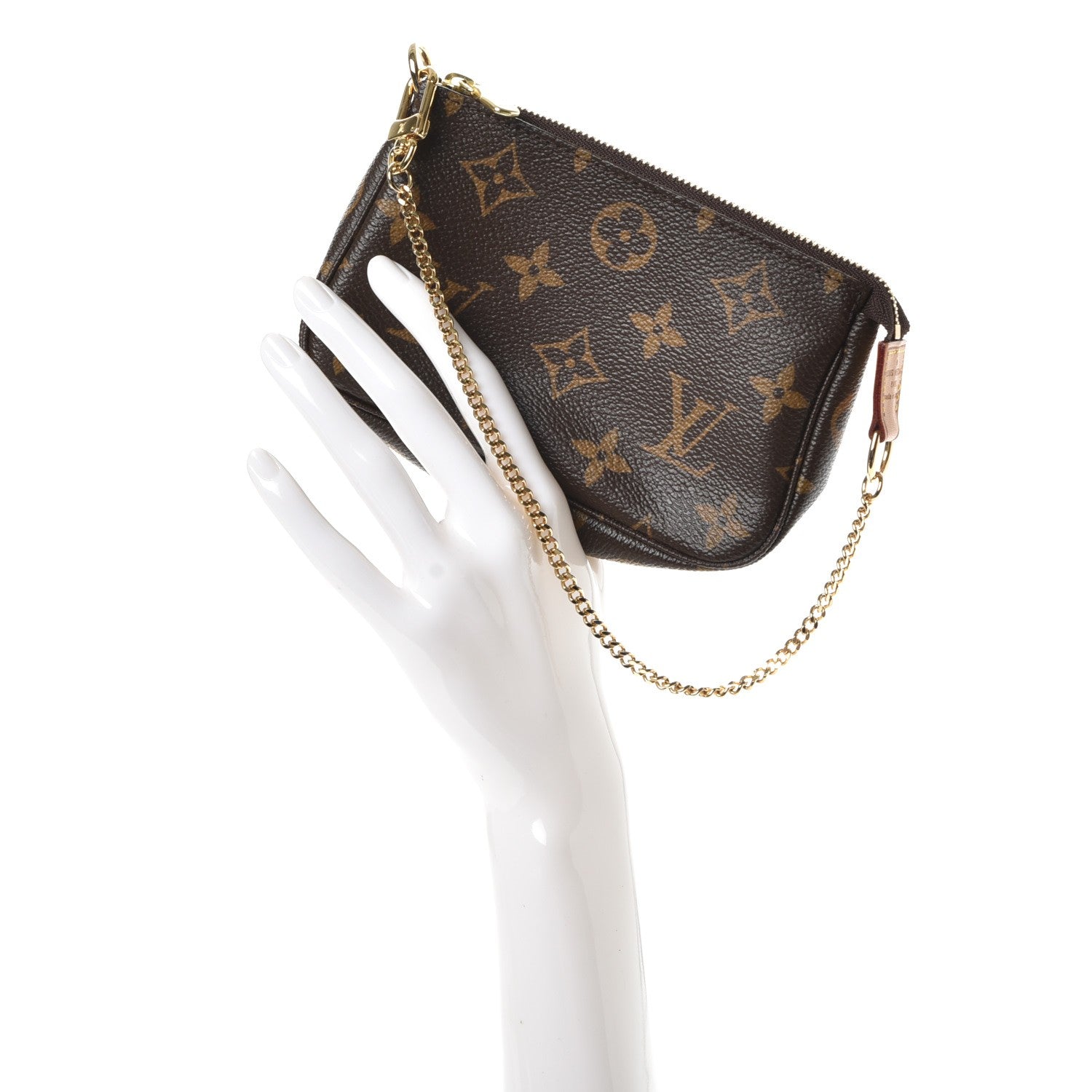 Louis Vuitton Monogram Mini Pochette Accessories 2 of 8