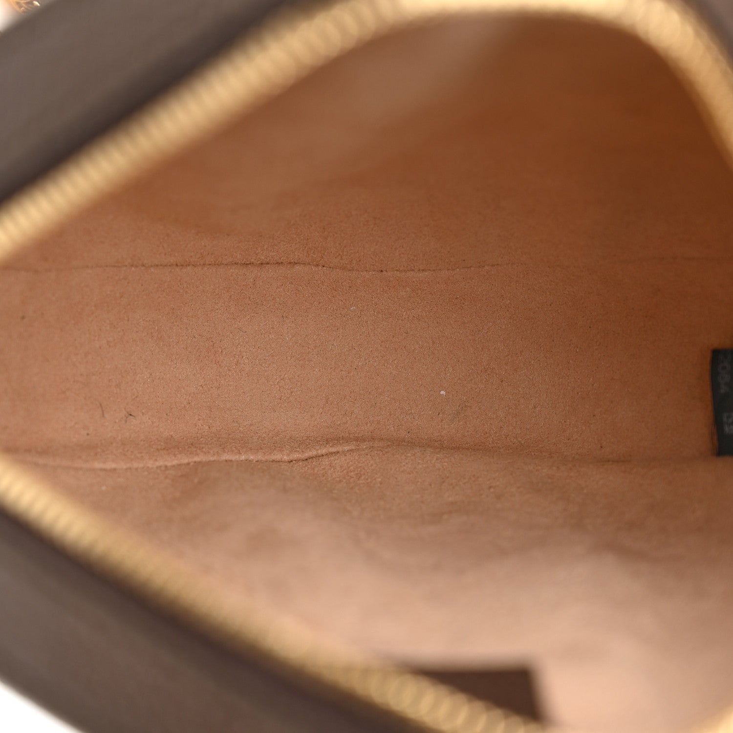 Gucci GG Supreme Monogram Web Mini Ophidia Round Shoulder Bag Brown 5 of 12