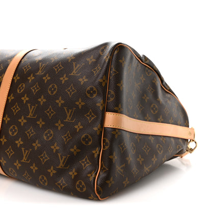 Louis Vuitton Monogram Keepall Bandouliere 60 9 of 9