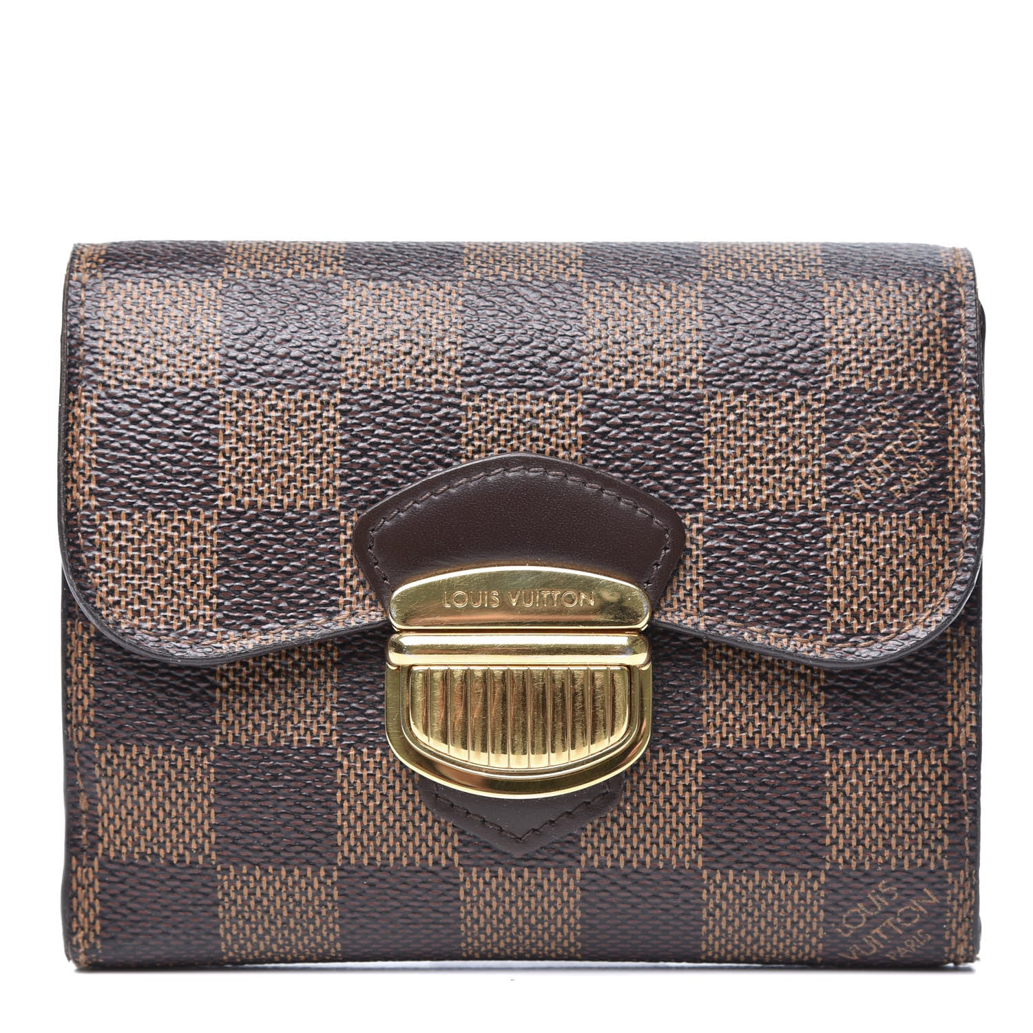 Louis Vuitton Damier Ebene Joey Wallet 1 of 8