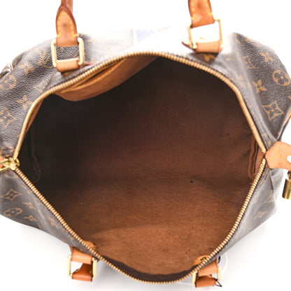 Louis Vuitton Monogram My LV Heritage Speedy 30 Violet Gris 5 of 17