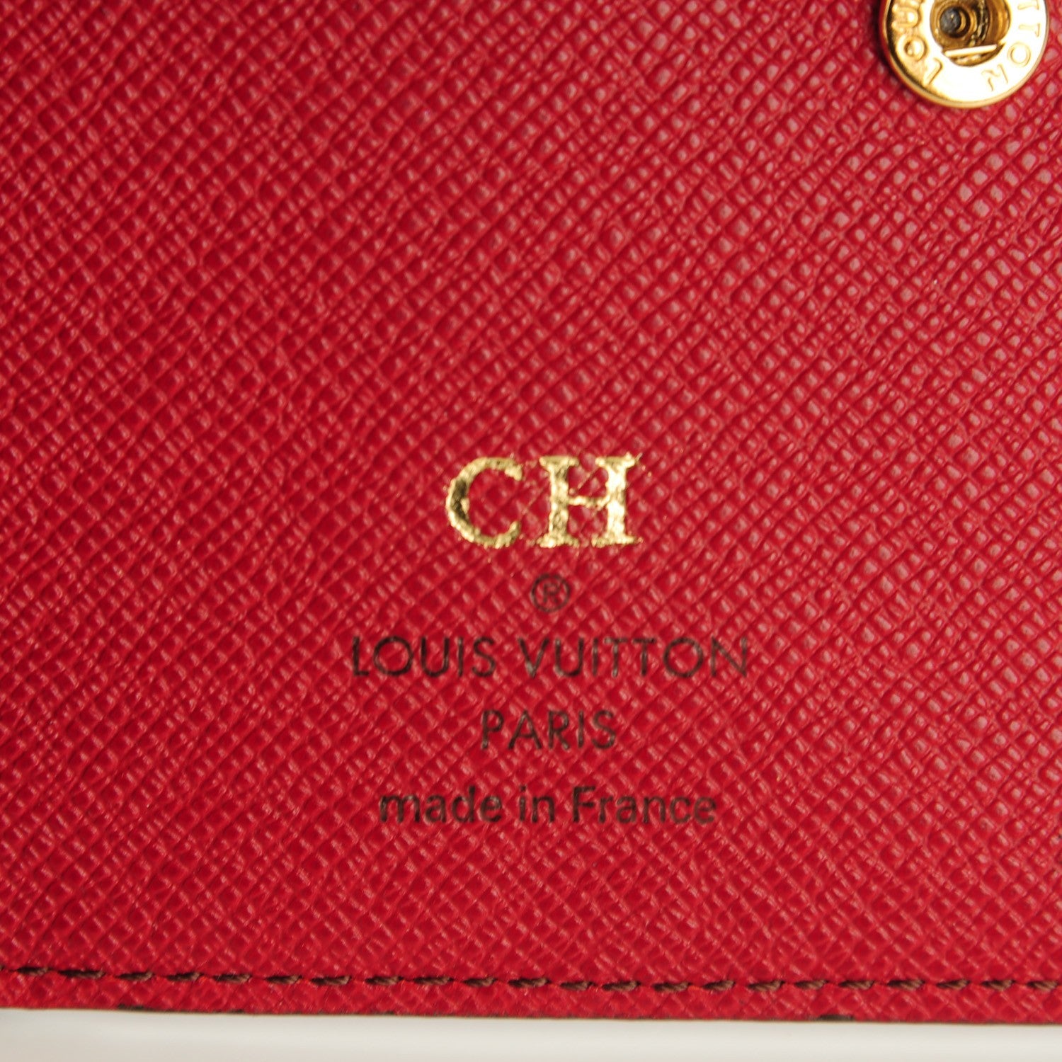 Louis Vuitton Monogram Compact Marie Wallet Rouge 5 of 6