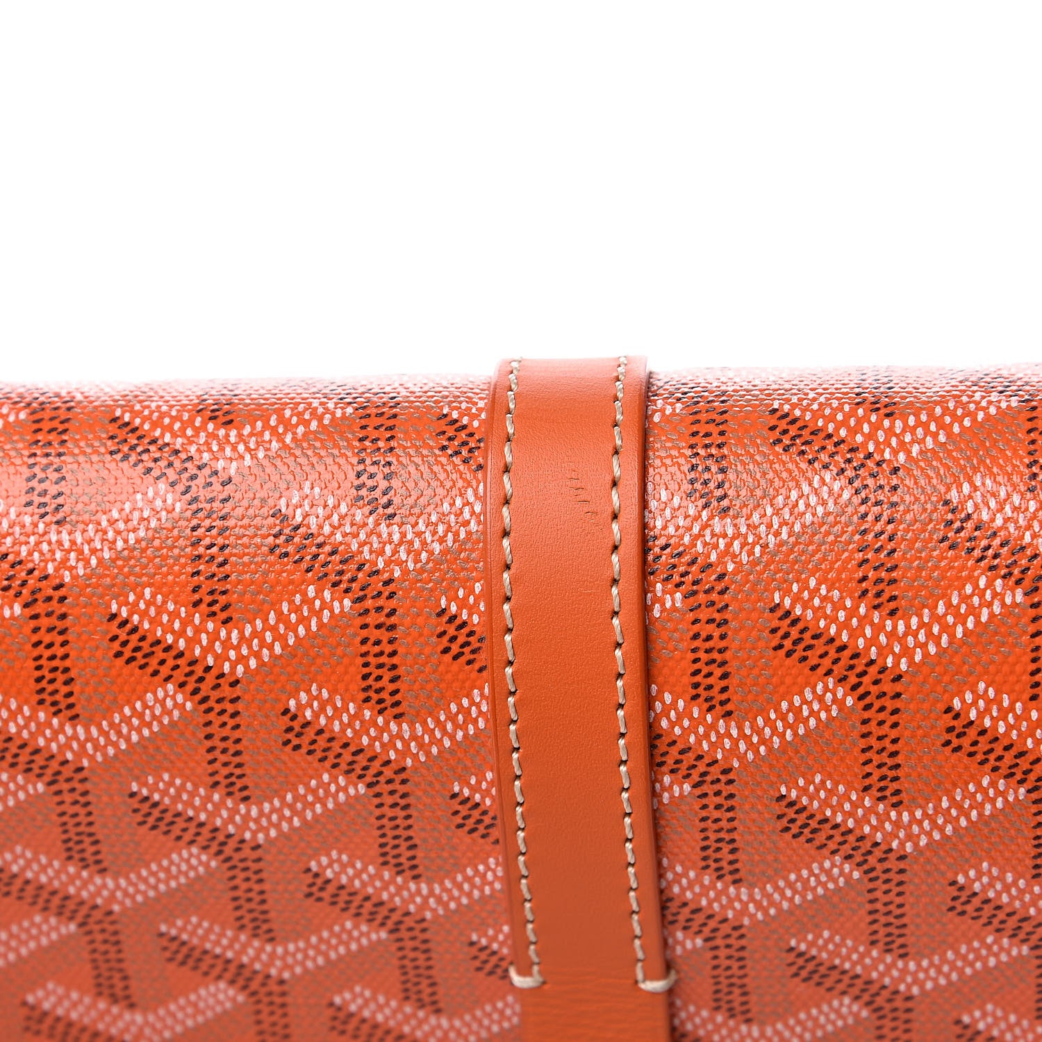 Goyard Goyardine Belvedere II MM Messenger Bag Orange 9 of 12