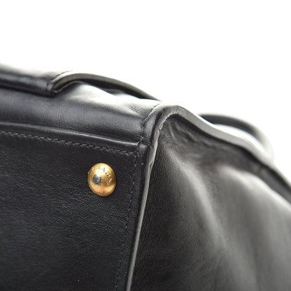 Prada City Calf Front Pocket Tote Black 11 of 18