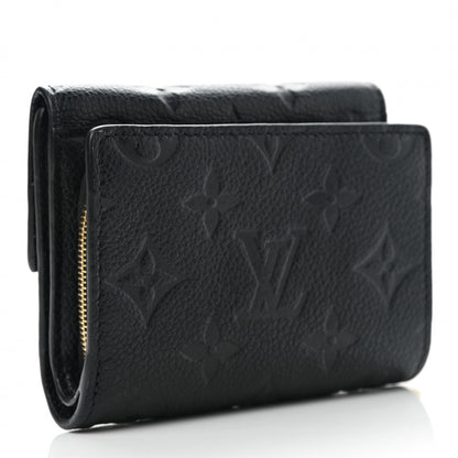 Louis Vuitton Empreinte Metis Compact Wallet Black 3 of 7