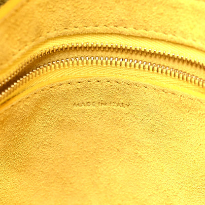 Celine Soft Grained Calfskin Small Sangle Bucket Bag Citron 6 of 11