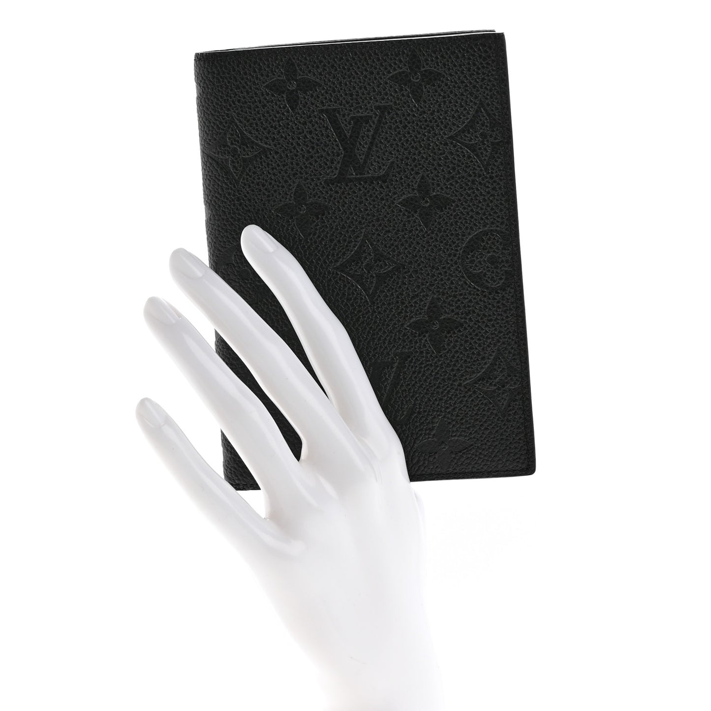 Empreinte Monogram Passport Cover Black