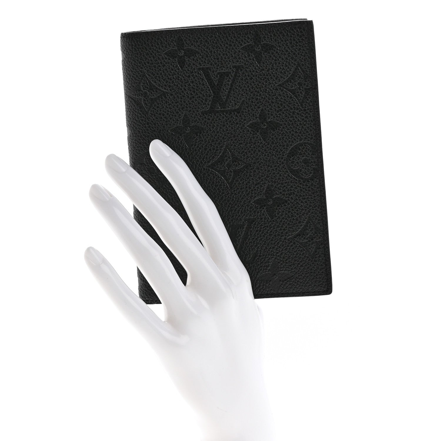 Louis Vuitton Empreinte Monogram Passport Cover Black 2 of 7