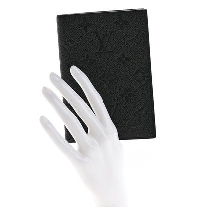 Louis Vuitton Empreinte Monogram Passport Cover Black 2 of 7