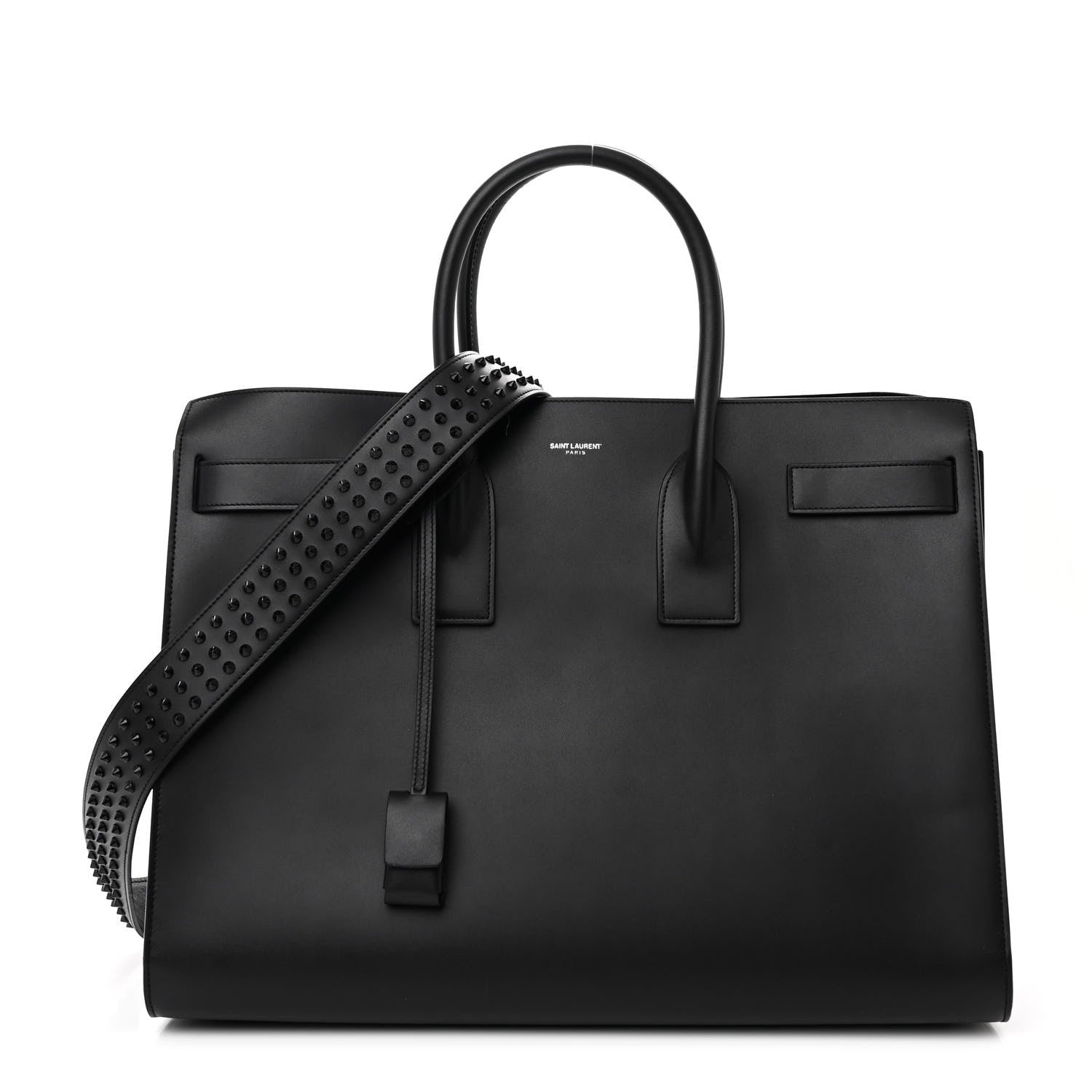 Saint Laurent Calfskin Stud Large Sac De Jour Carryall Black 1 of 10