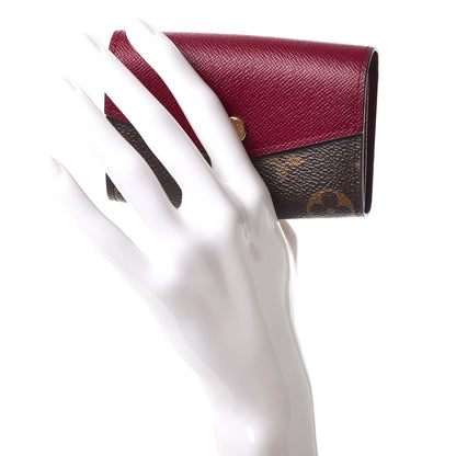Louis Vuitton Monogram Sarah Multicartes Fuchsia 2 of 8