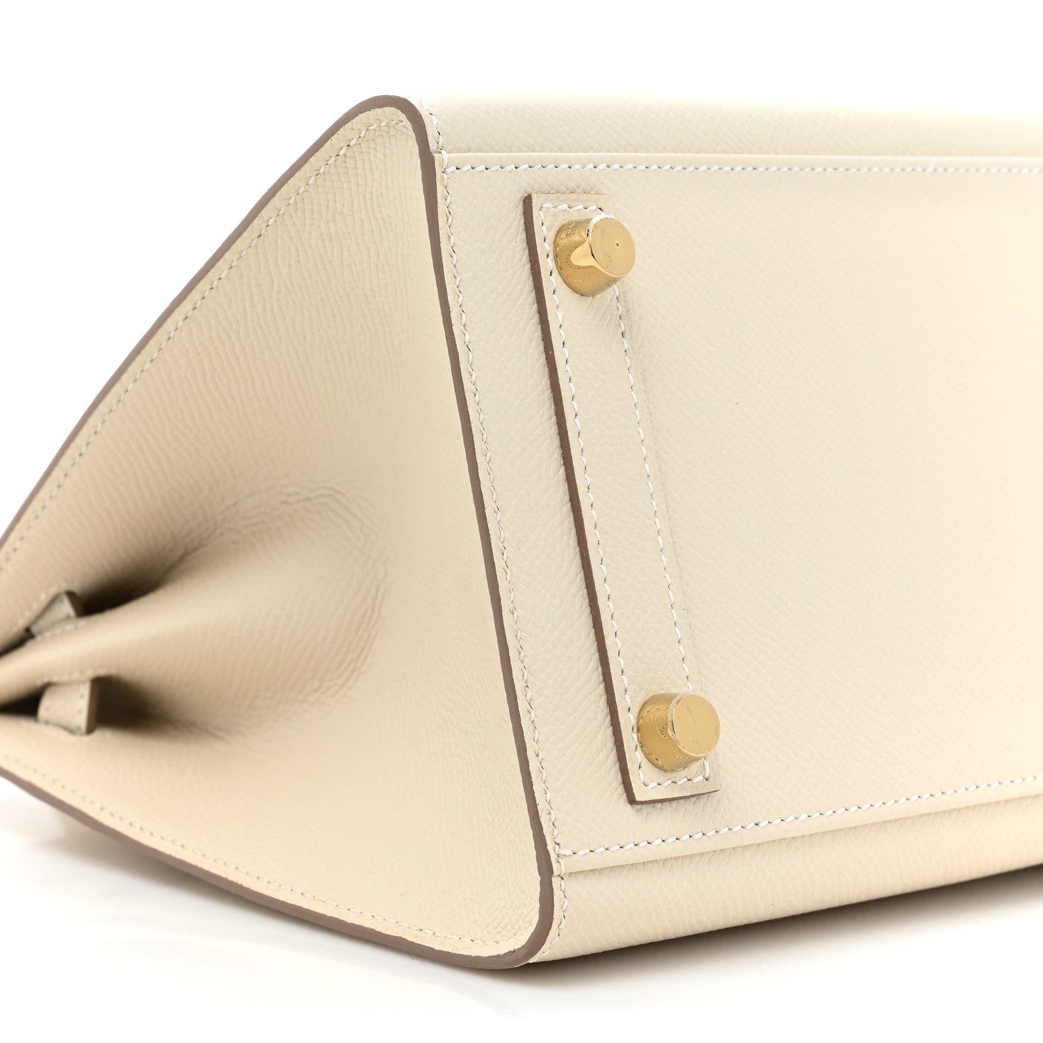 Hermes Epsom Birkin Sellier 25 Craie 8 of 9