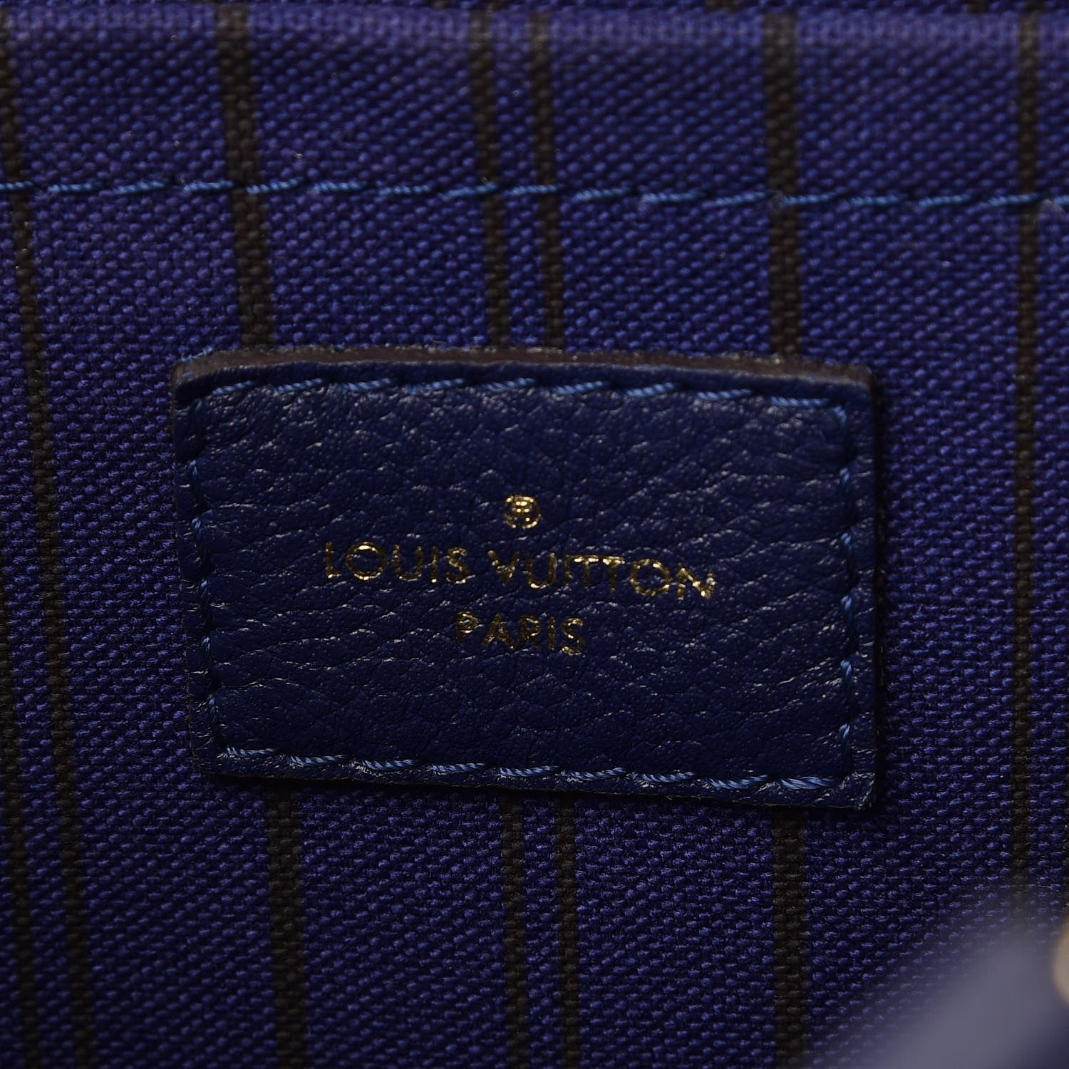 Louis Vuitton Empreinte Montaigne GM Iris 6 of 8