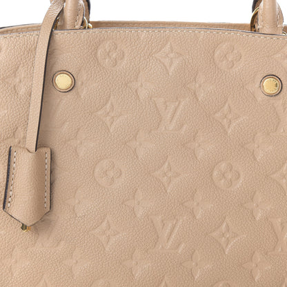 Louis Vuitton Empreinte Montaigne MM Beige Rose 9 of 10