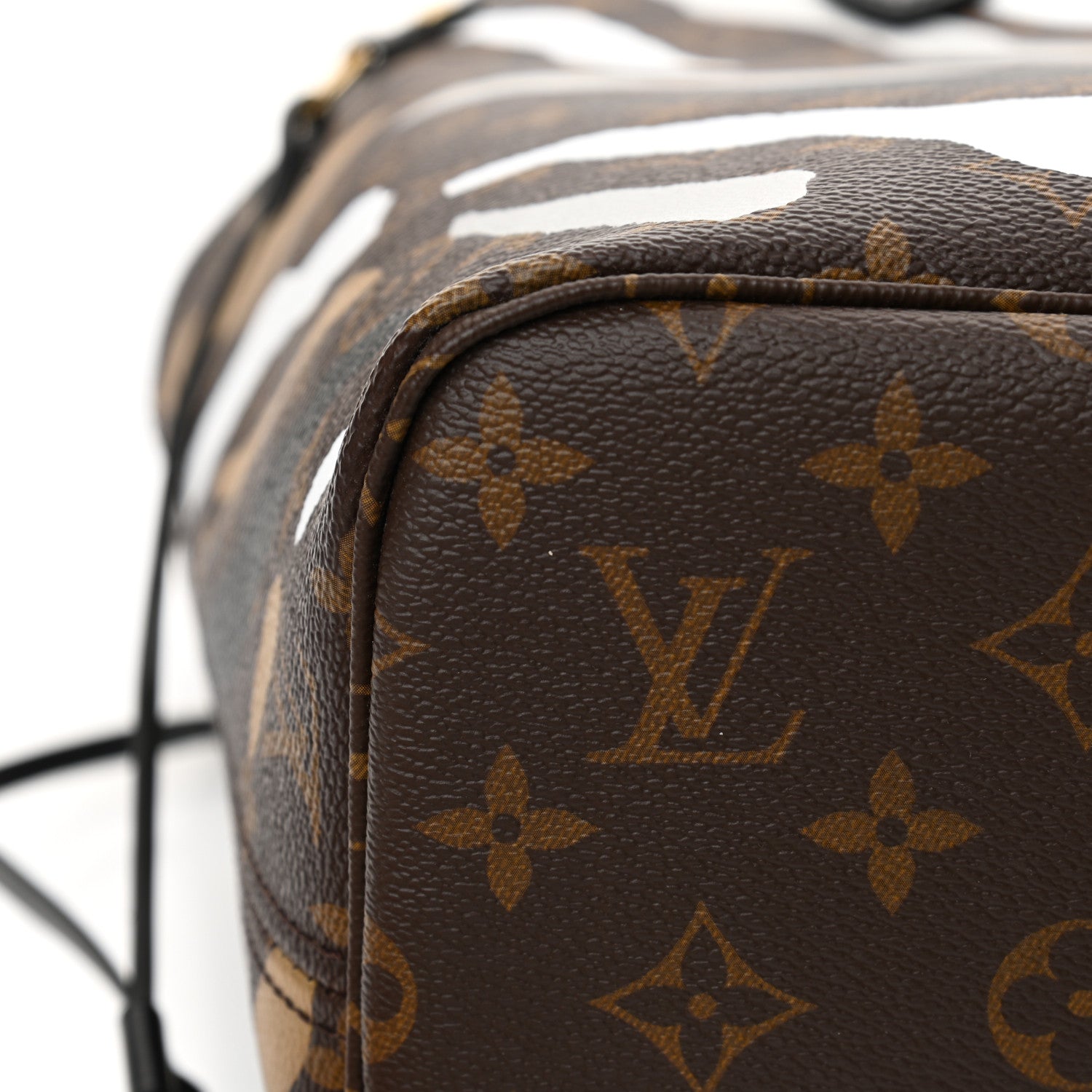 Louis Vuitton X LOL Monogram Neverfull MM Gold Silver 20 of 21