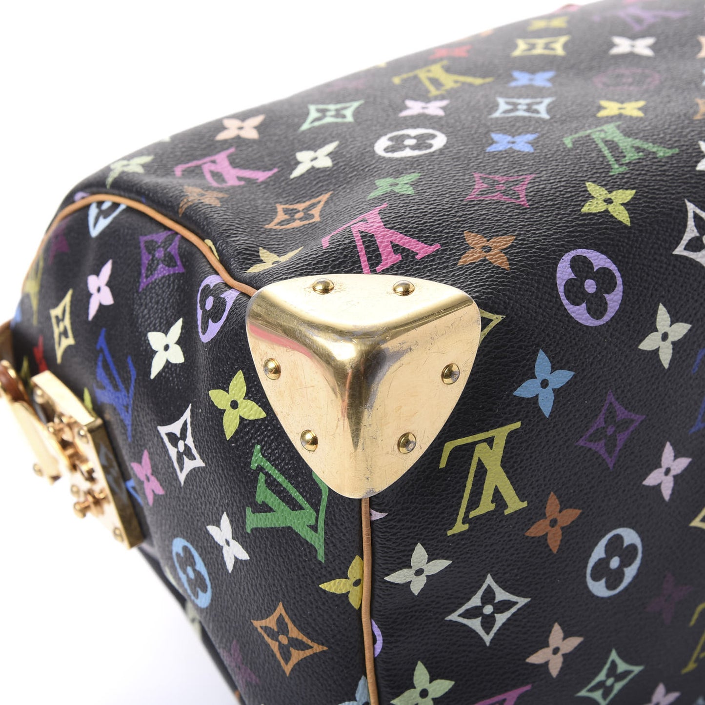 Monogram Multicolor Speedy 30 Black
