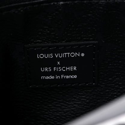 Louis Vuitton X UF Tufted Monogram Speedy Bandouliere 25 White Black 6 of 9