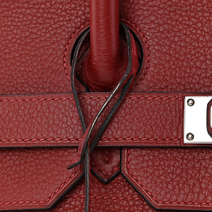 Hermes Taurillon Clemence JPG Birkin 42 Rouge H 25 of 25