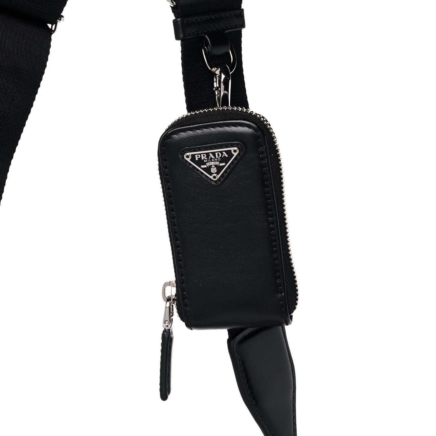 Grace Lux Triangle Shoulder Bag Black