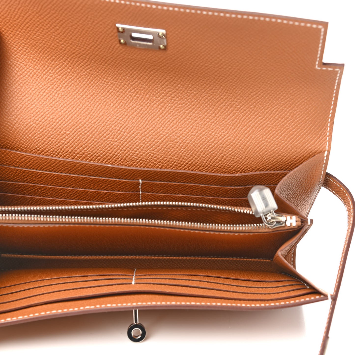 Epsom Kelly Longue Wallet Gold