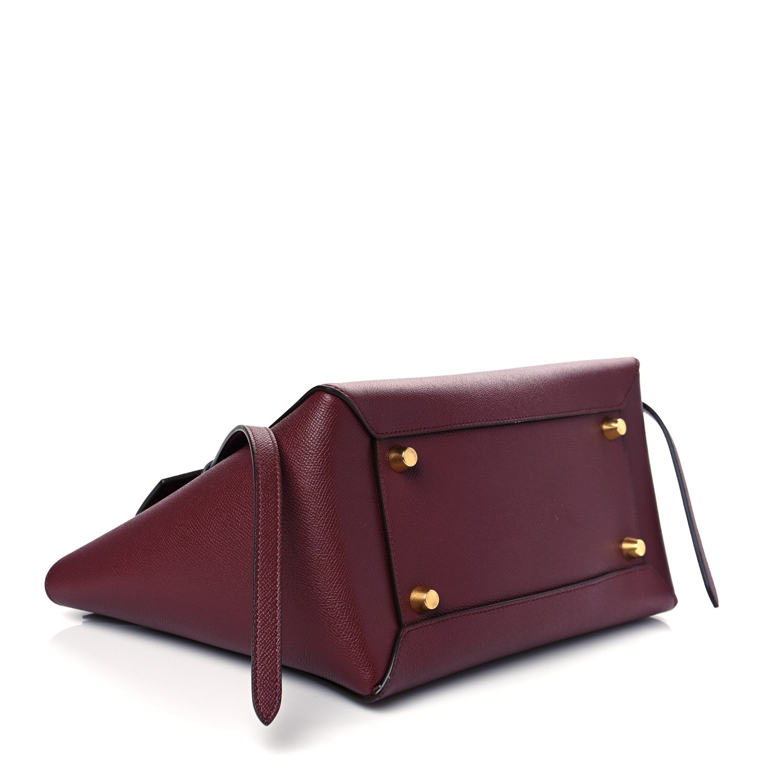 Celine Grained Calfskin Mini Belt Bag Plum 3 of 9