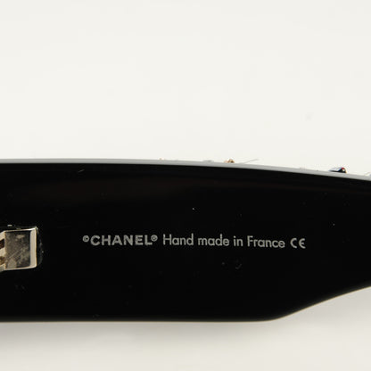 Chanel Crystal Bijou Numero 1 Sunglasses Black 5 of 6