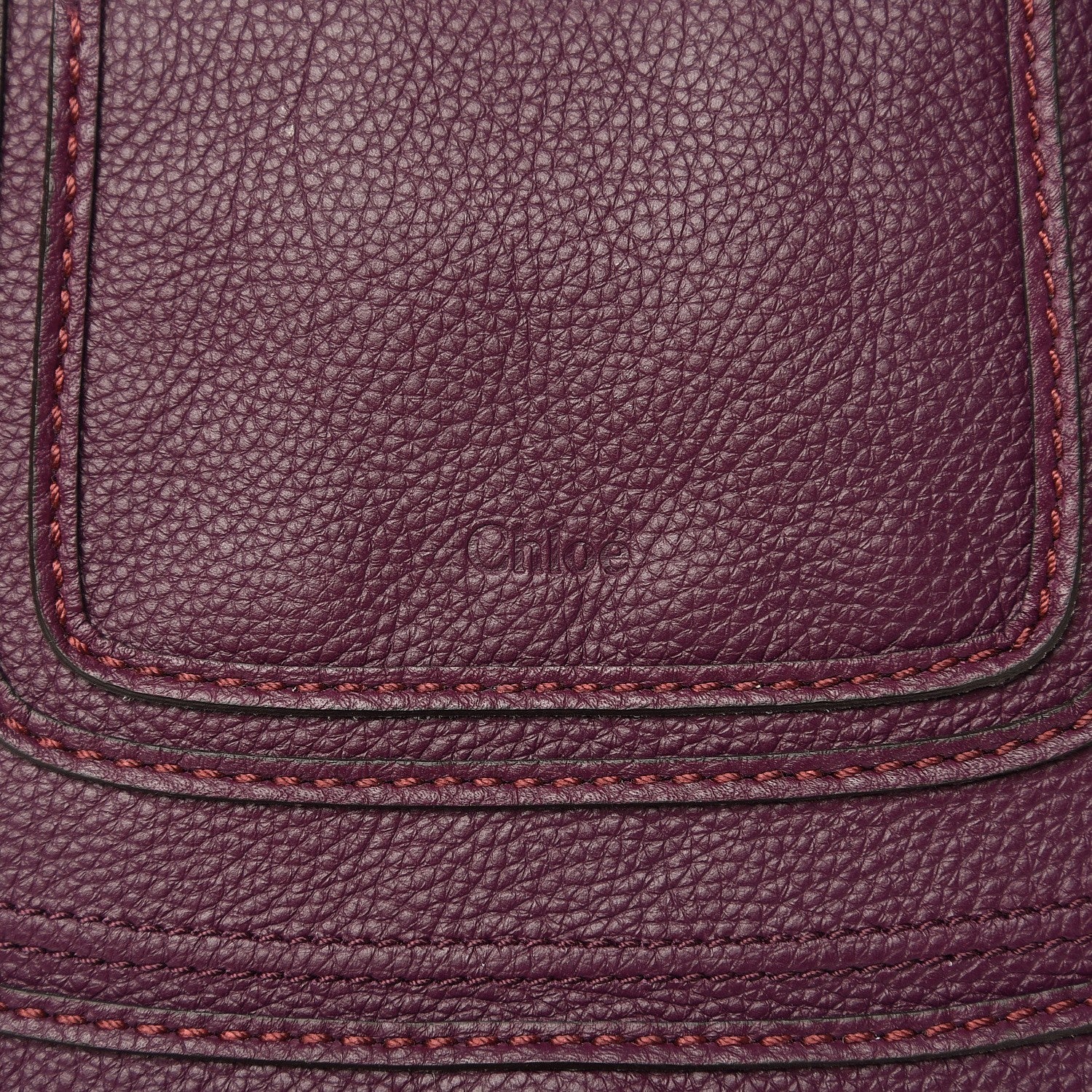 Chloe Calfskin Small Marcie Satchel Intense Violine 10 of 10