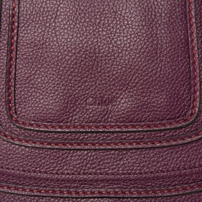 Chloe Calfskin Small Marcie Satchel Intense Violine 10 of 10