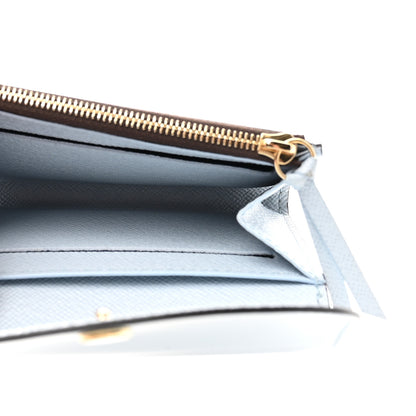 Louis Vuitton Monogram Rosalie Coin Purse Blue 5 of 6