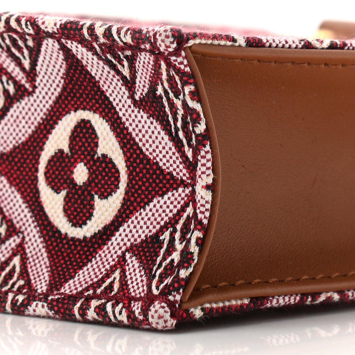 Jacquard Since 1854 Petit Sac Plat Bordeaux