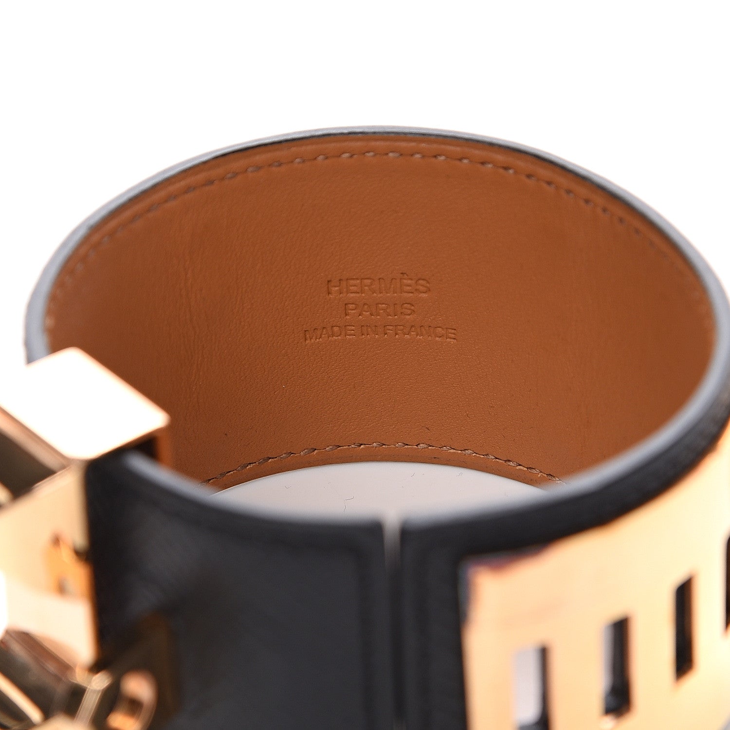 Hermes Epsom Collier de Chien CDC Bracelet XS Black 4 of 7