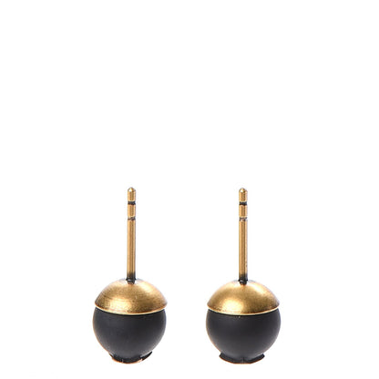 Christian Dior Metal J'Adior Mise En Dior Tribal Earrings Black 3 of 8