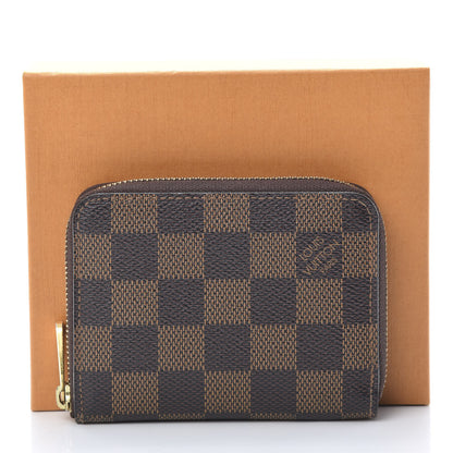 Louis Vuitton Damier Ebene Zippy Coin Purse 9 of 9