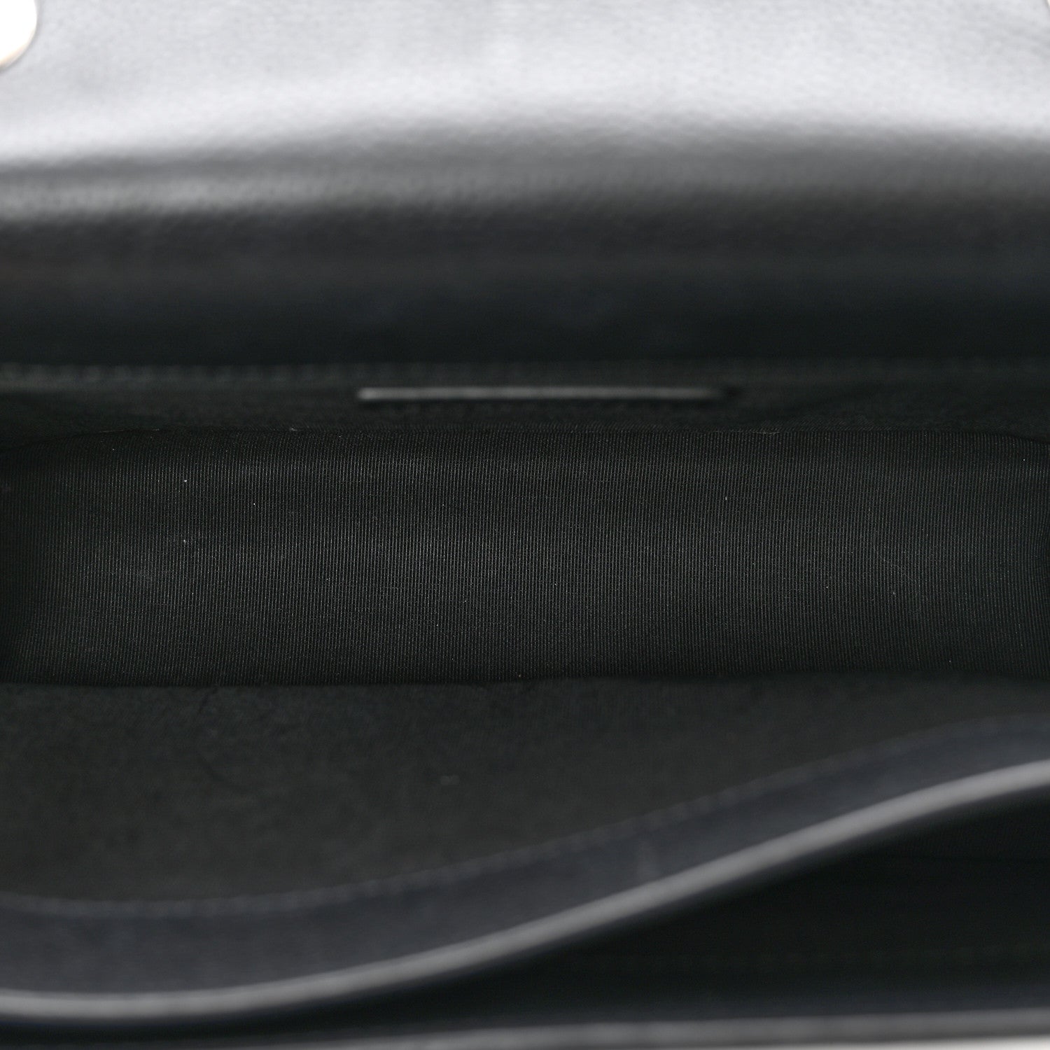 Chanel Caviar Quilted CC Box Top Flap Black 6 of 13