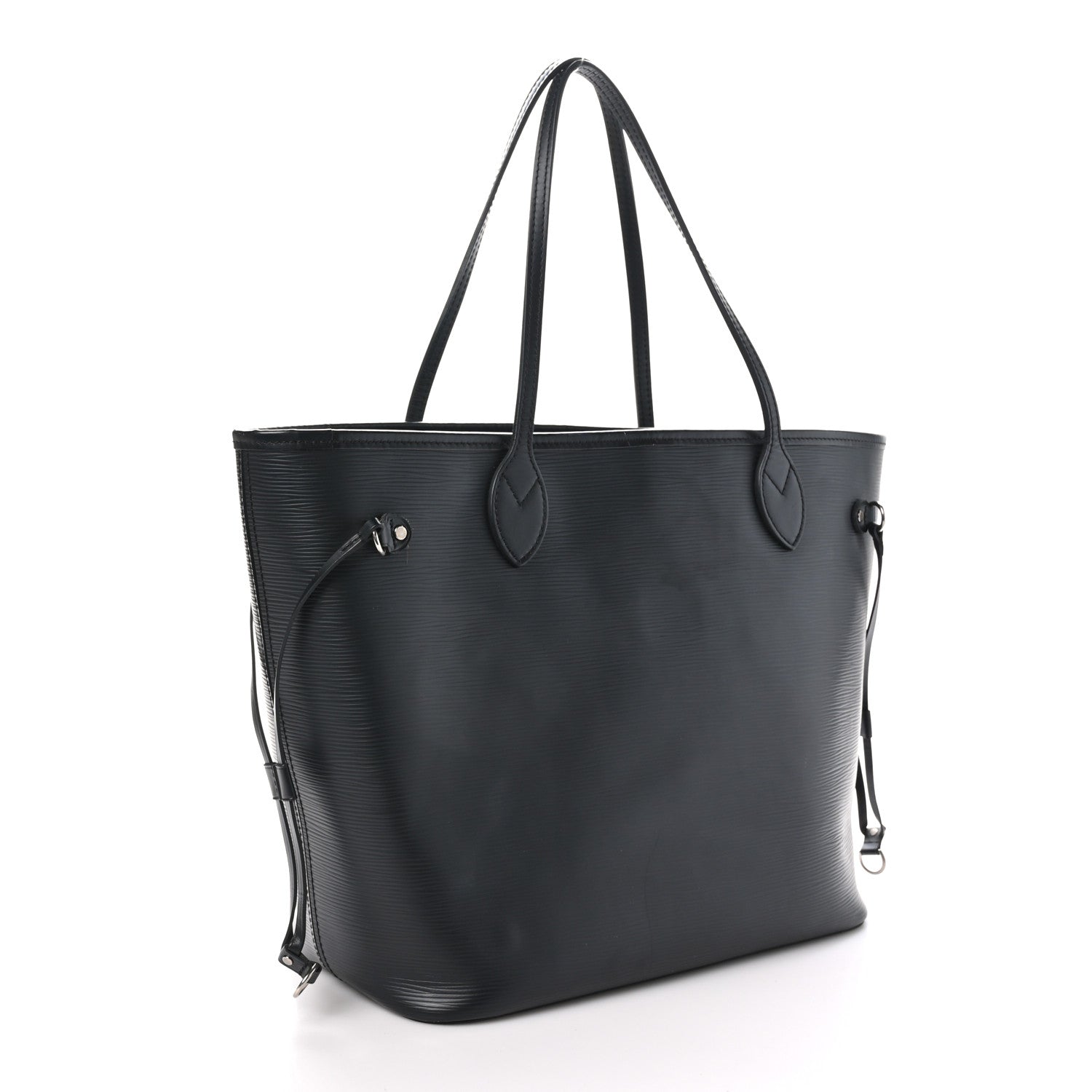 Louis Vuitton Epi Neverfull MM Black 3 of 9