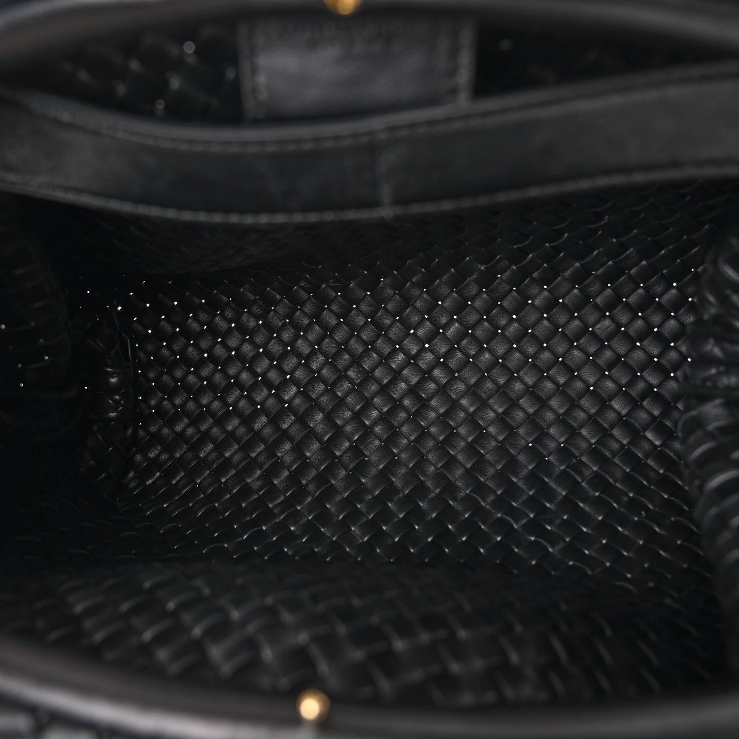 Bottega Veneta Nappa Intrecciato Medium Padded The Handle Tote Black 6 of 10