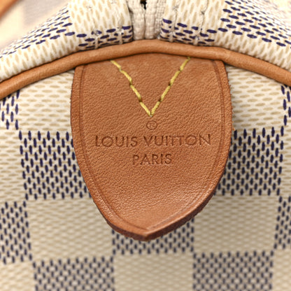 Louis Vuitton Damier Azur Speedy 35 6 of 13