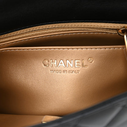 Chanel Lambskin Quilted Mini Pearl Crush Flap Black 5 of 10