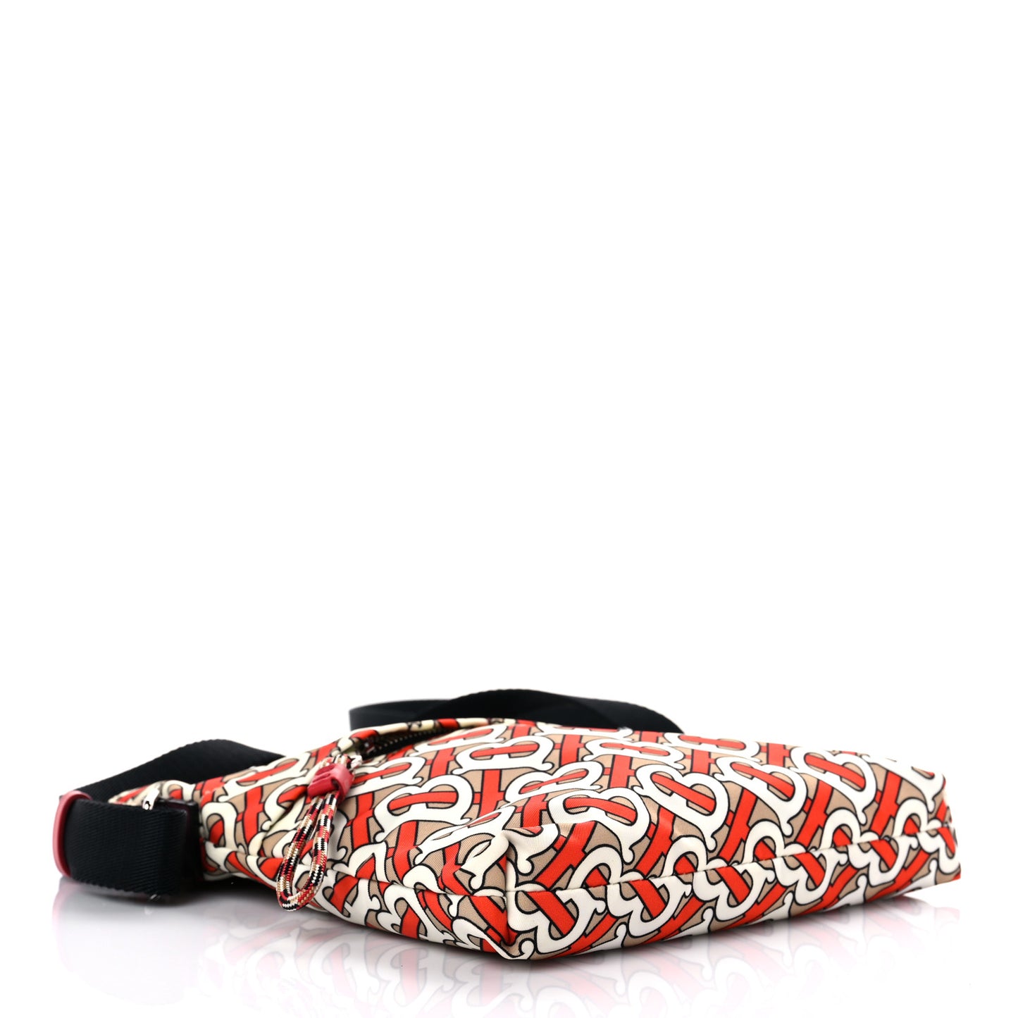 Nylon Monogram Crossbody Vermillion
