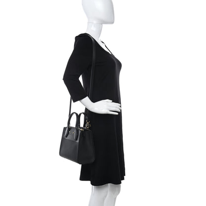 Louis Vuitton Calfskin City Steamer Mini Black 2 of 10