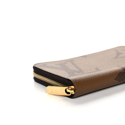 Louis Vuitton Reverse Monogram Giant Zippy Wallet 8 of 9