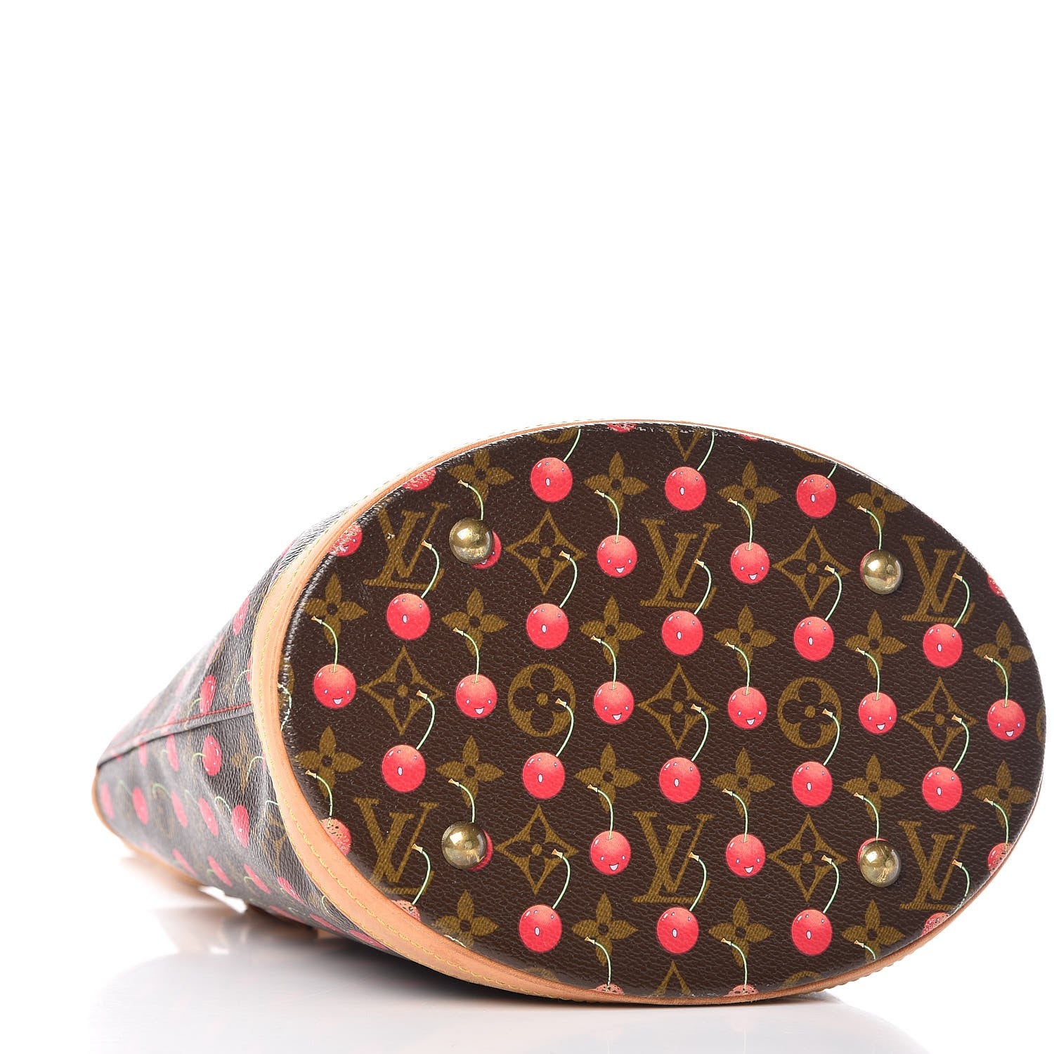 Louis Vuitton Monogram Cerises Bucket Bag 5 of 18