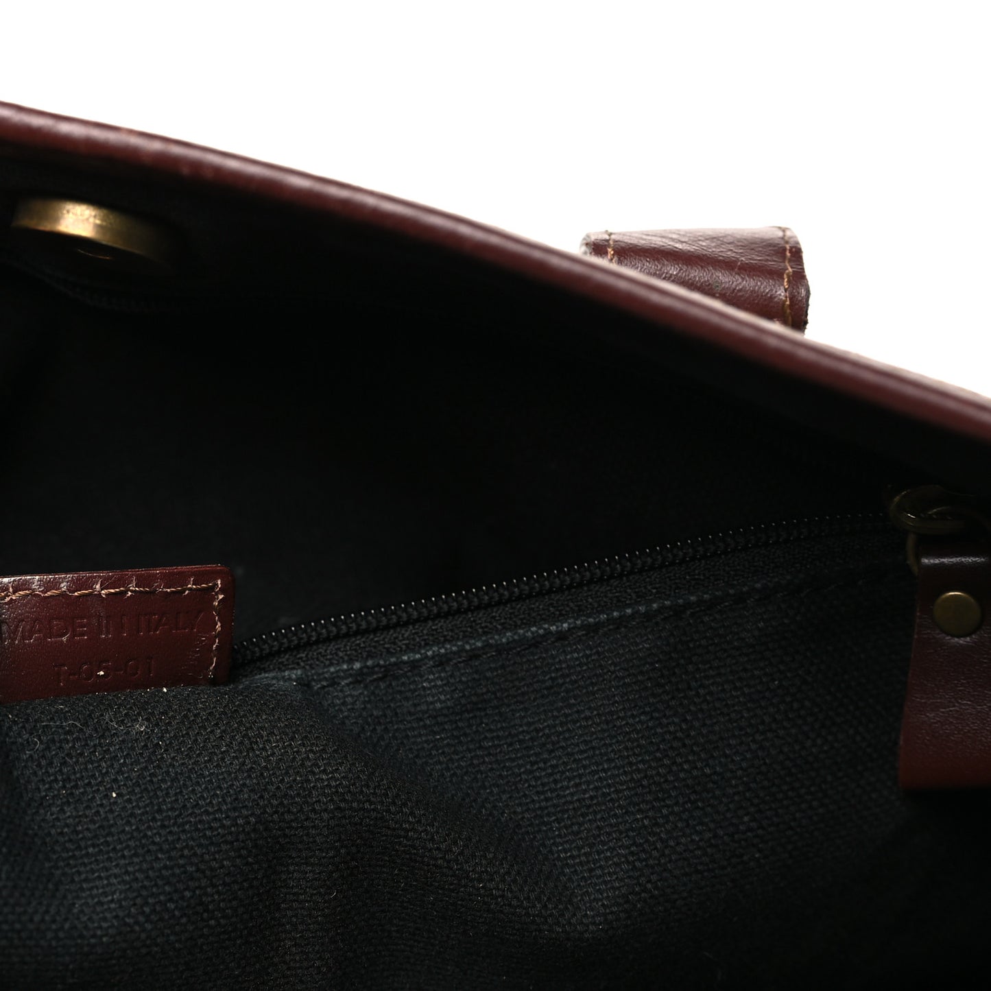 Haymarket Check Studded Tote Chocolate
