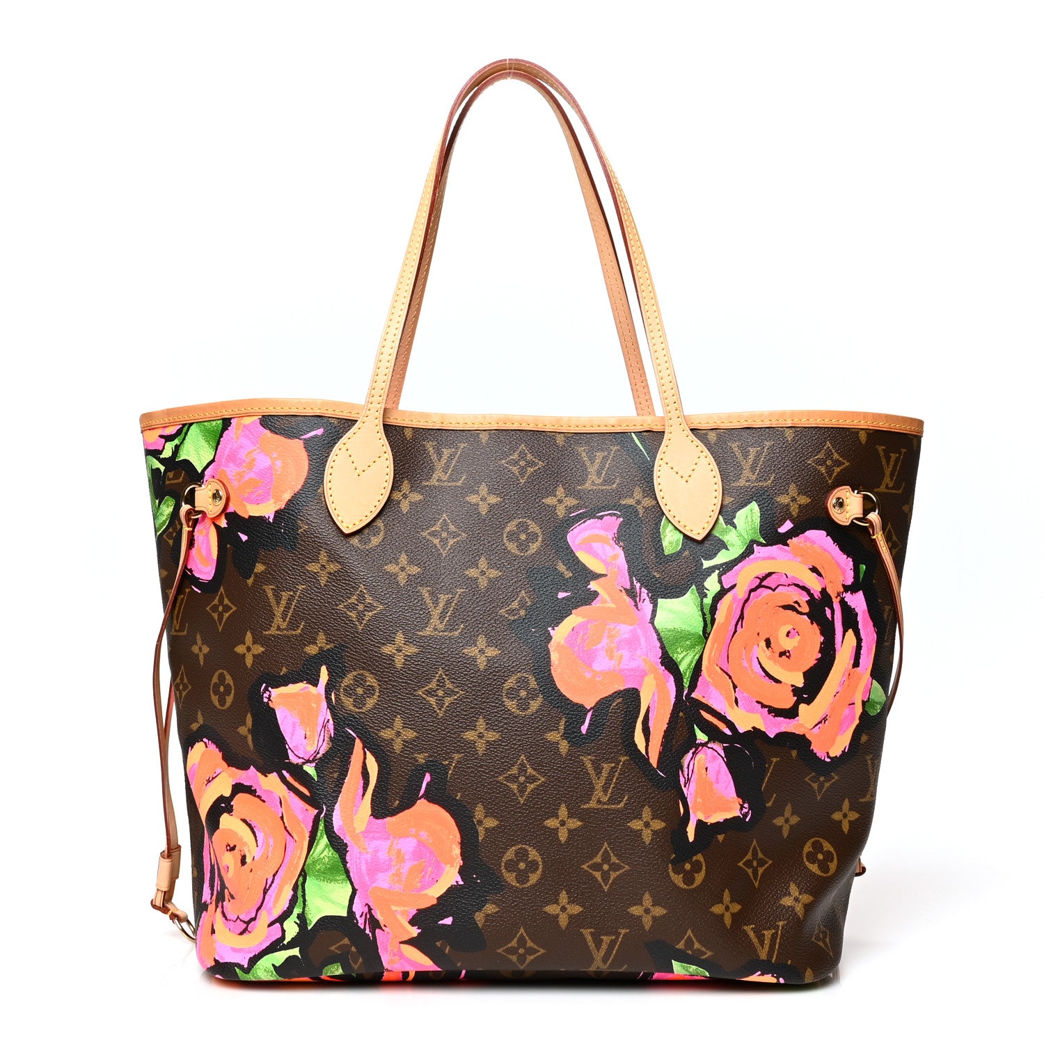 Louis Vuitton Monogram Roses Neverfull MM 1 of 9