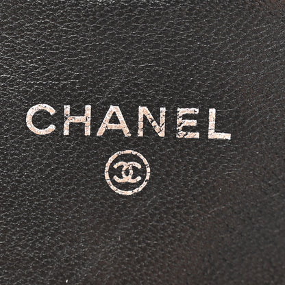 Chanel Lambskin Quilted Double Sided Wallet Black 8 of 13