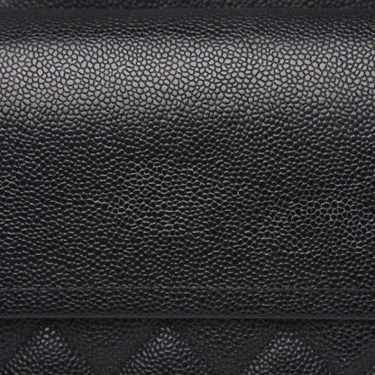 Chanel Caviar Quilted Maxi Double Flap Black 10 of 13